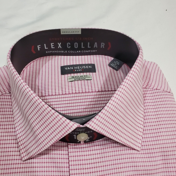 Flex Classic/Regular-Fit Stretch dress shirt - Picture 4 of 7